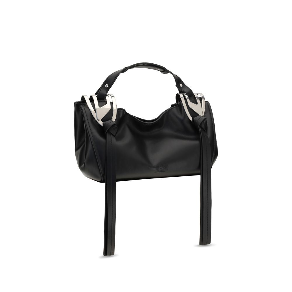 Black Calf Leather Bos Taurus Shoulder Bag