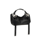 Black Calf Leather Bos Taurus Shoulder Bag