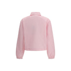 Multicolor Recycled Polyamide Full-Length Jacket