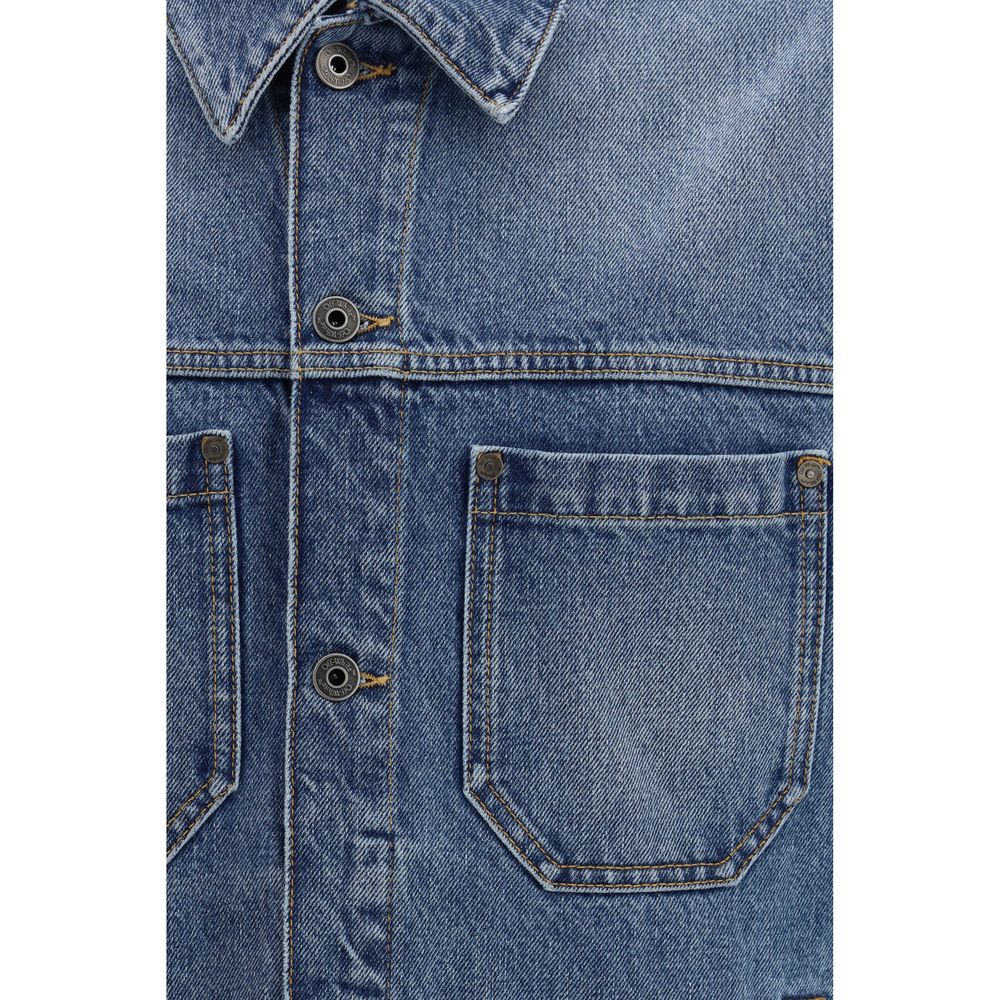 Blue Cotton Denim Jacket