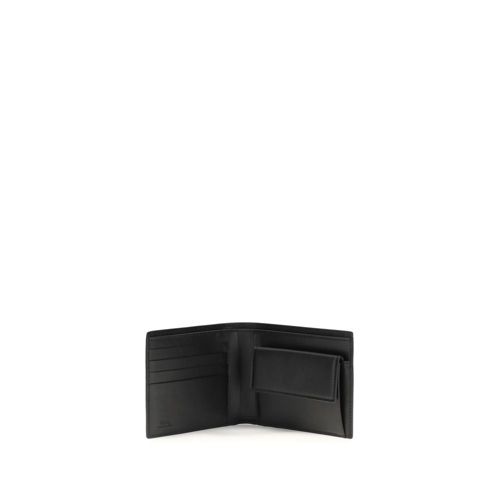 Black Calf Leather Bos Taurus Wallet