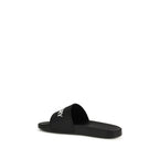 Black Rubber Slippers