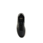 Black Calf Leather Bos Taurus Low Top Sneakers