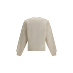 Beige Cotton Sweatshirt