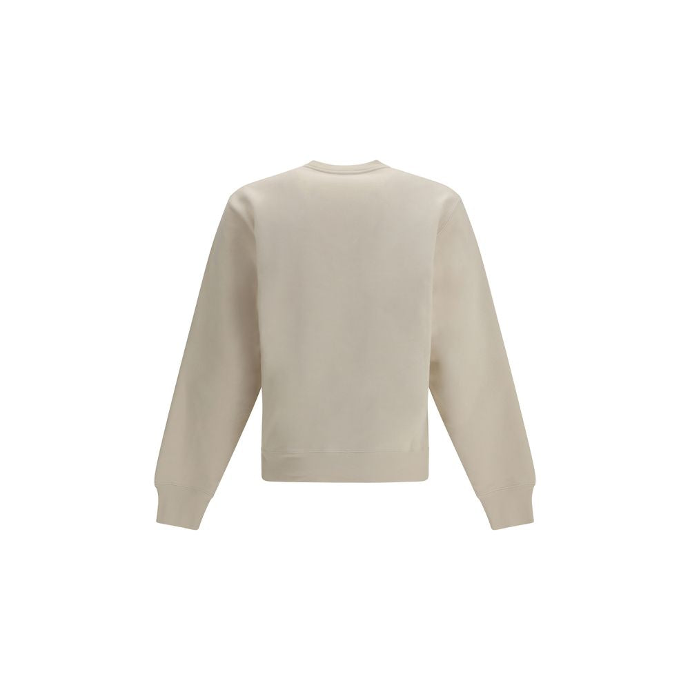 Beige Cotton Sweatshirt