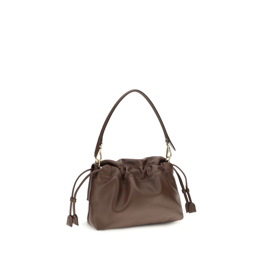 Brown Calf Leather Bos Taurus Shoulder Bag