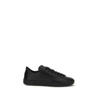 Black Calf Leather Bos Taurus Sneakers