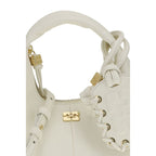 White Recycled Polyester Shoulder Bag