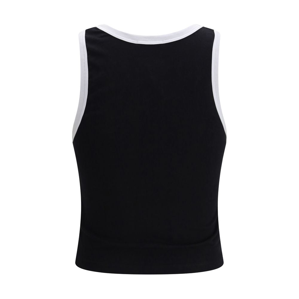 Black Cotton Tank Tops