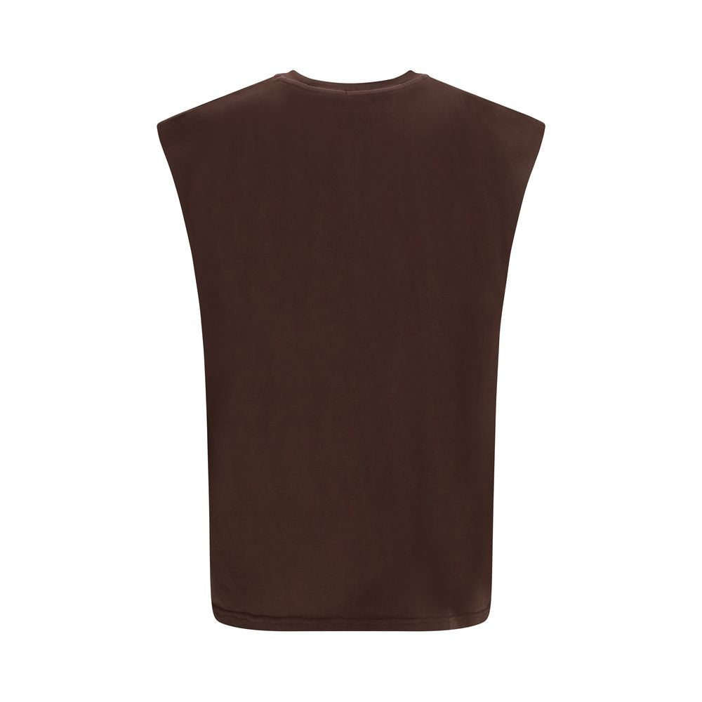 Brown Cotton T-Shirt