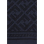 Blue Wool Oves Aries Scarf