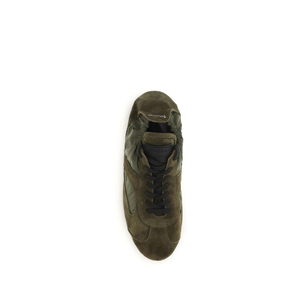 Bicolor Calf Leather Bos Taurus Low Top Sneakers