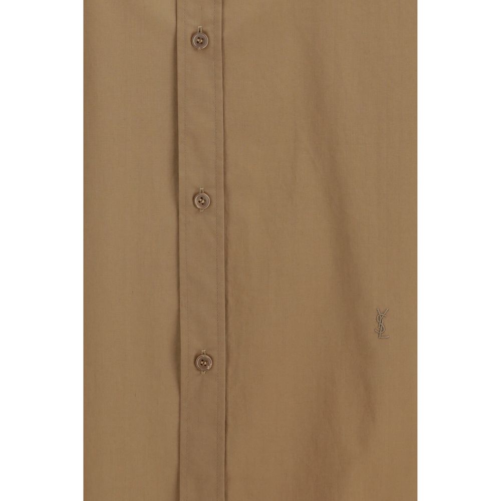 Beige Cotton Shirt
