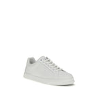 White Calf Leather Bos Taurus Low Top Sneakers