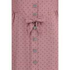 Multicolor Silk Casual Dress