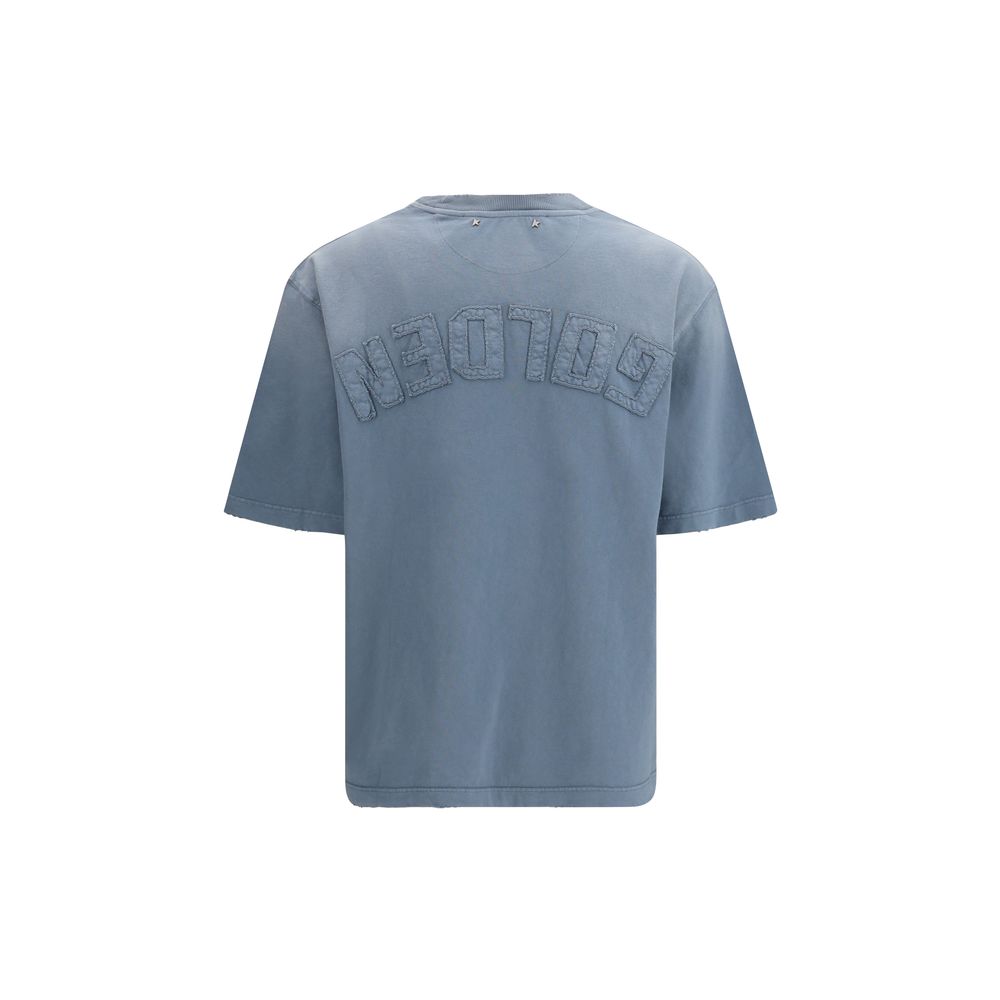 Blue Cotton T-Shirt