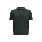 Bicolor Cotton Polo Shirt