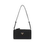 Black Silk Shoulder Bag