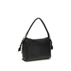 Black Calf Leather Bos Taurus Shoulder Bag