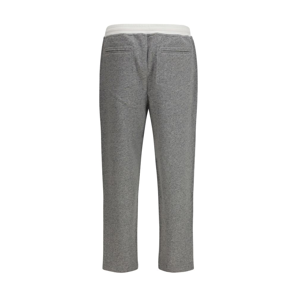 Gray Cotton Joggers (Workout Pants)