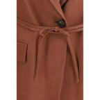 Multicolor Viscose Blazer