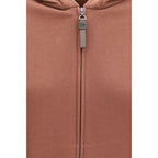 Brown Cotton Sweatshirt