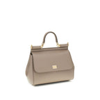 Gray Calf Leather Bos Taurus Shoulder Bag