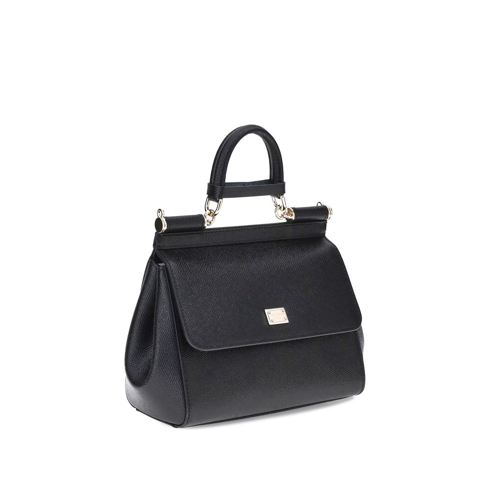 Black Calf Leather Bos Taurus Shoulder Bag