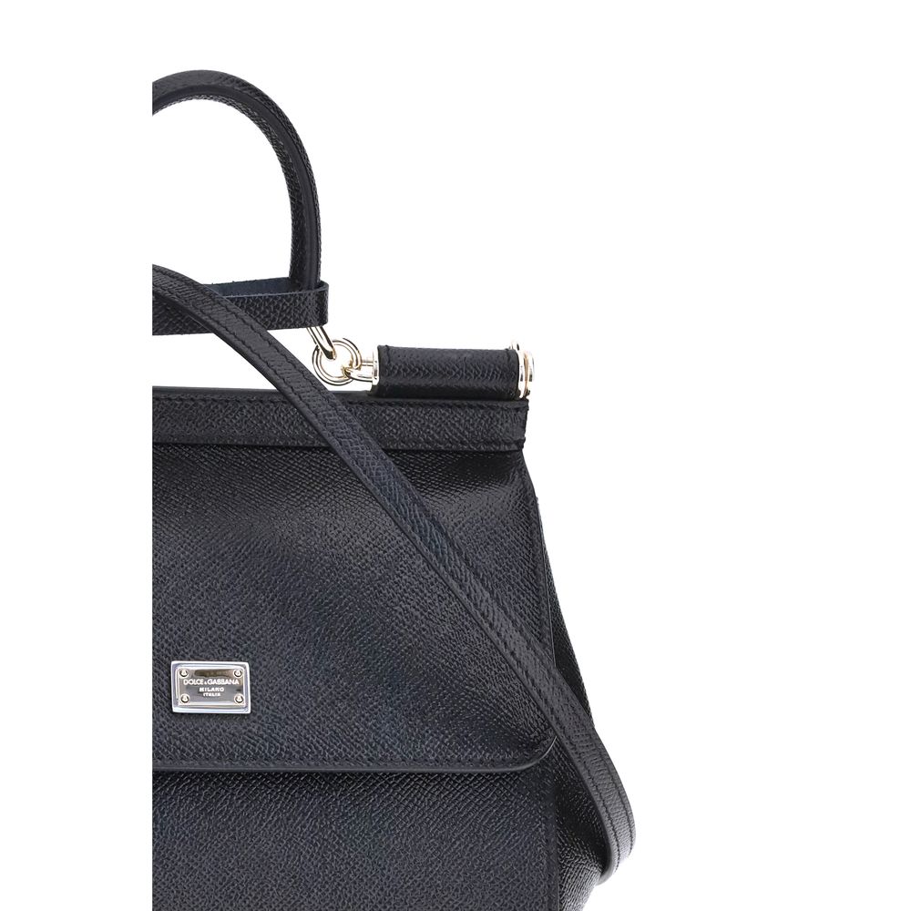 Black Calf Leather Bos Taurus Shoulder Bag