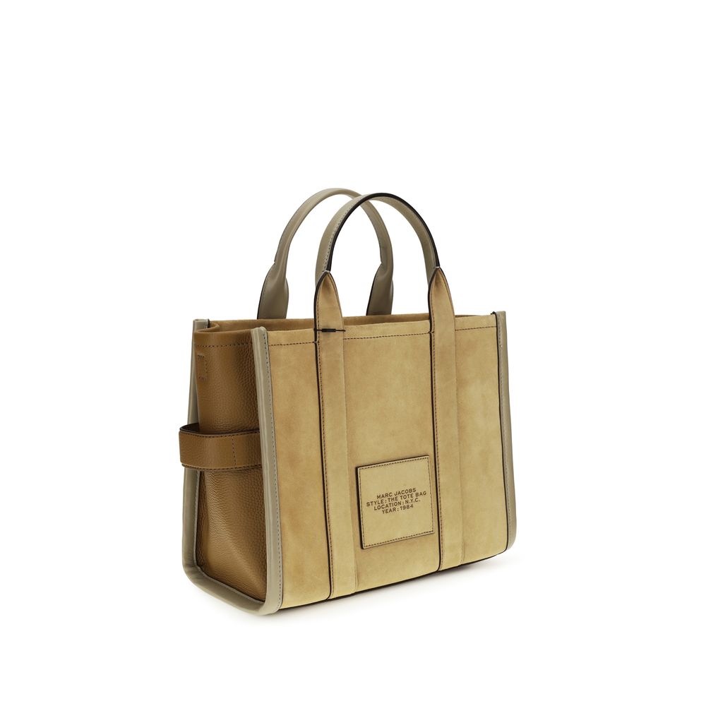 Beige Calf Leather Bos Taurus Shoulder Bag