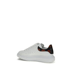 White Calf Leather Bos Taurus Chunky Sneakers