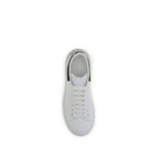 White Calf Leather Bos Taurus Chunky Sneakers
