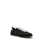 Black Calf Leather Bos Taurus Low Top Sneakers