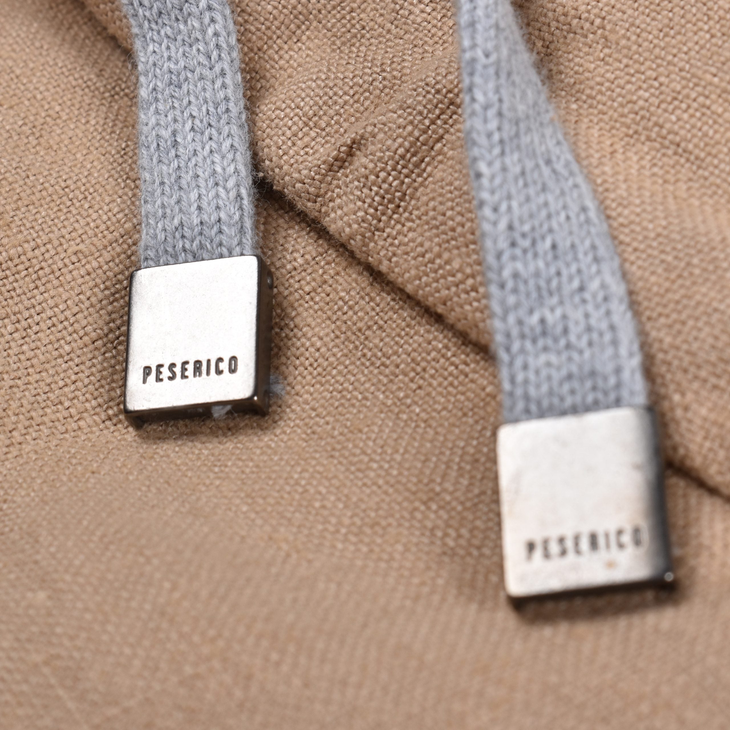 Beige Linen Casual Pants