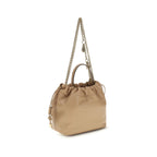 Beige Lamb Ovis Aries Aries Shoulder Bag