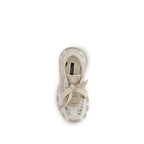Beige Polyamide Low Top Sneakers