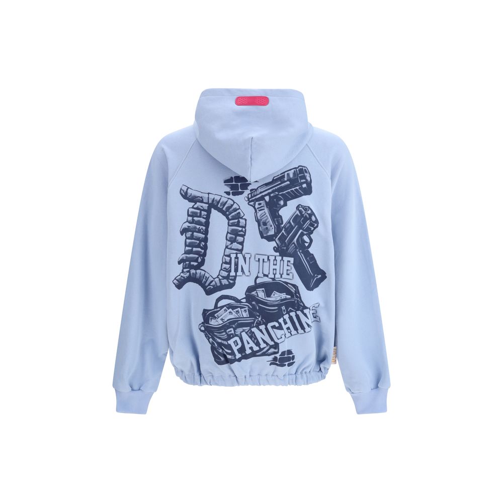 Blue Cotton Sweatshirt