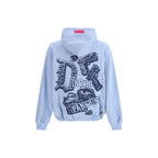 Blue Cotton Sweatshirt