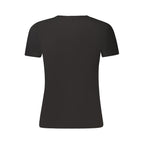 Black Cotton Women's T-Shirt