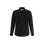 Black Cotton Dress Shirt