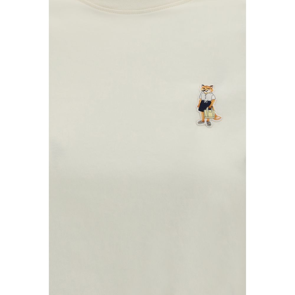 Beige Cotton T-Shirt