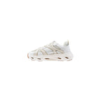 White Leather Athletic Sneakers