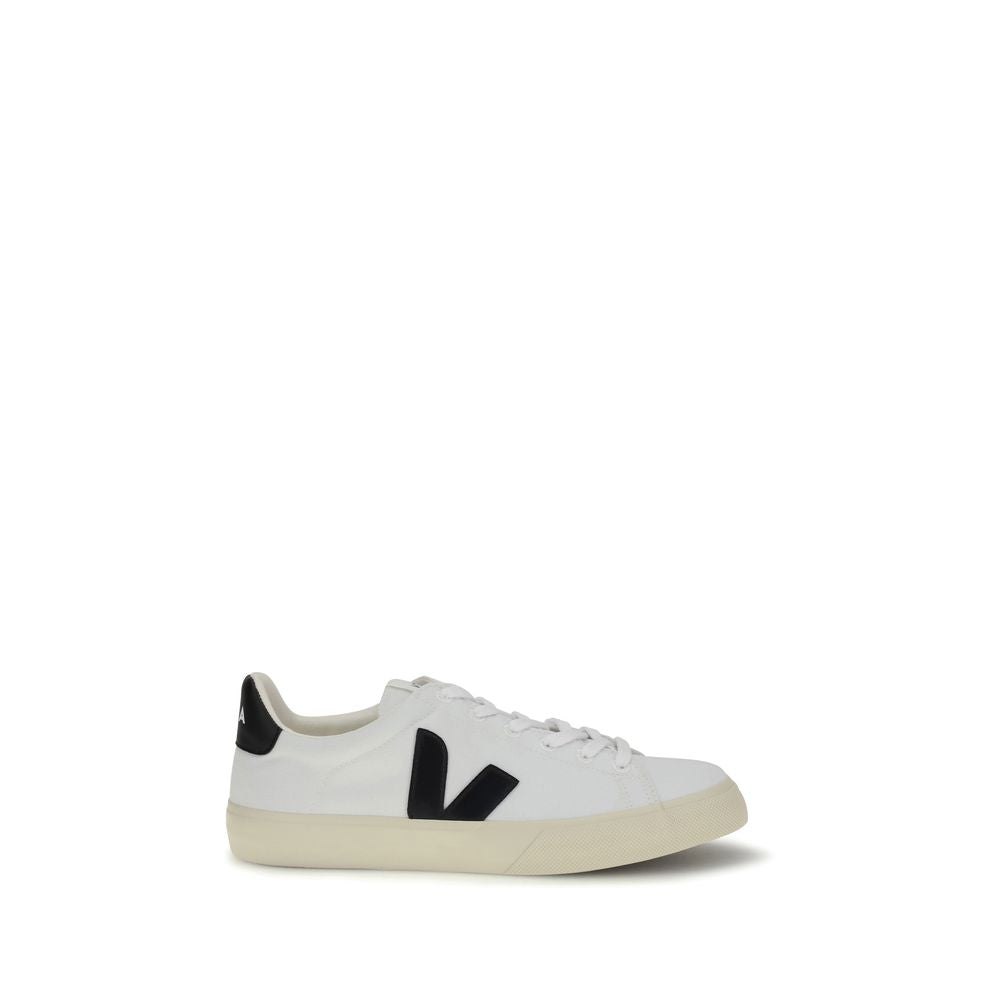 White Calf Leather Bos Taurus Low Top Sneakers