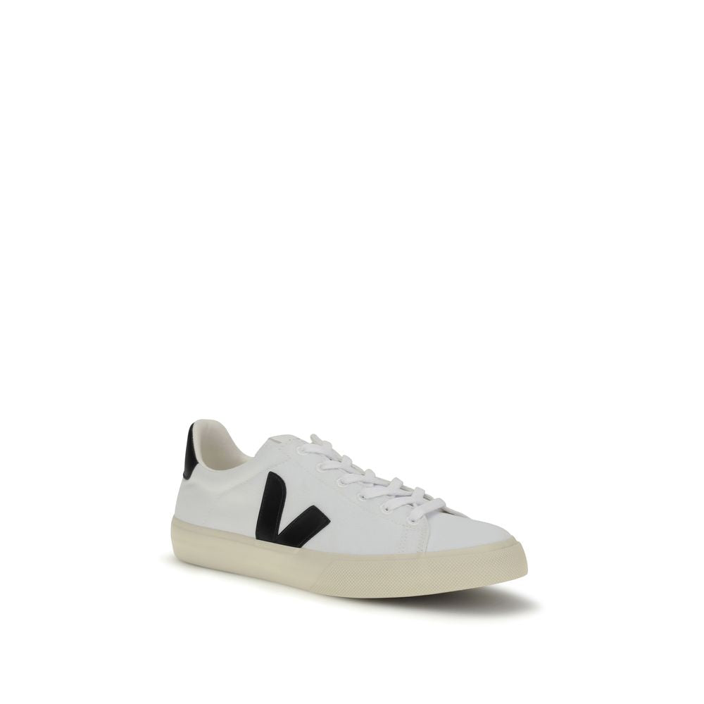 White Calf Leather Bos Taurus Low Top Sneakers