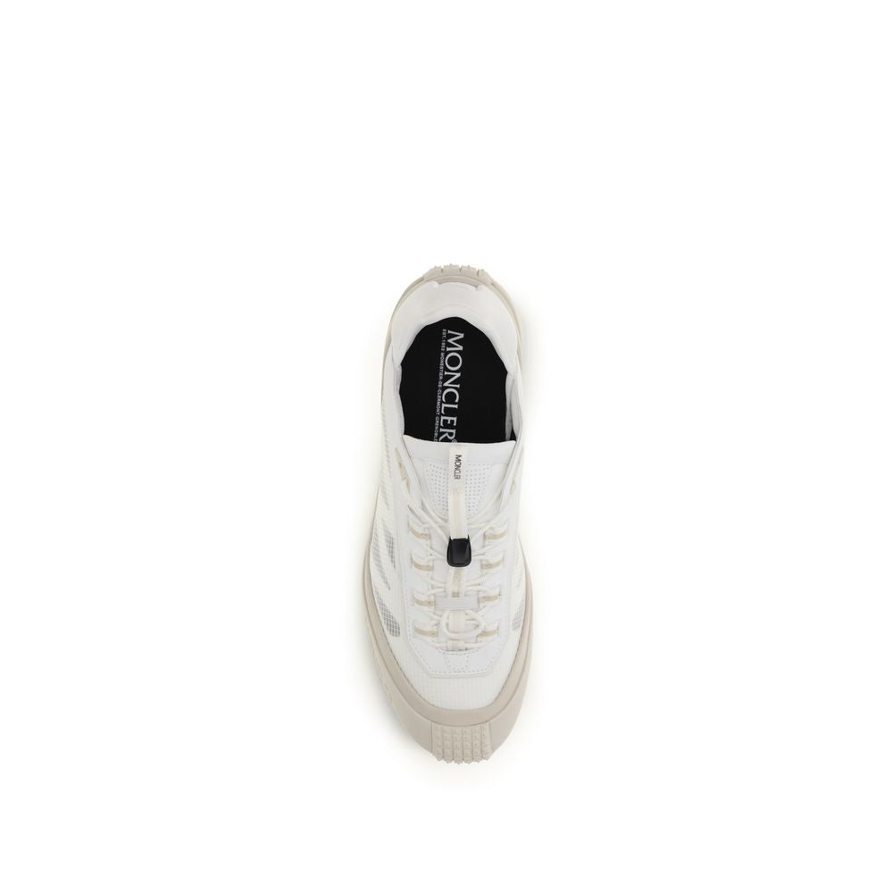 White Polyamide Athletic Sneakers