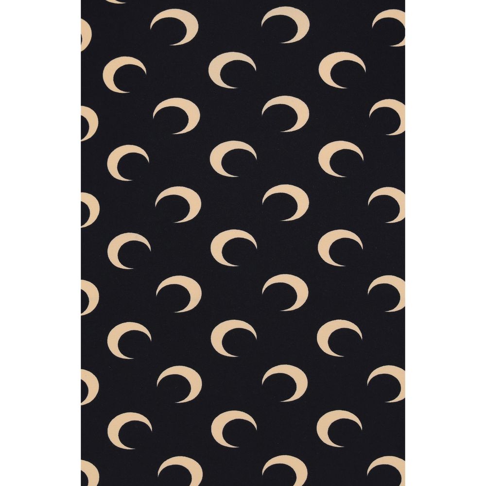 Black Polyamide Pattern Shirt