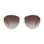 Gold Stainless Steel Sunglasses