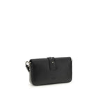 Black Calf Leather Bos Taurus Shoulder Bag