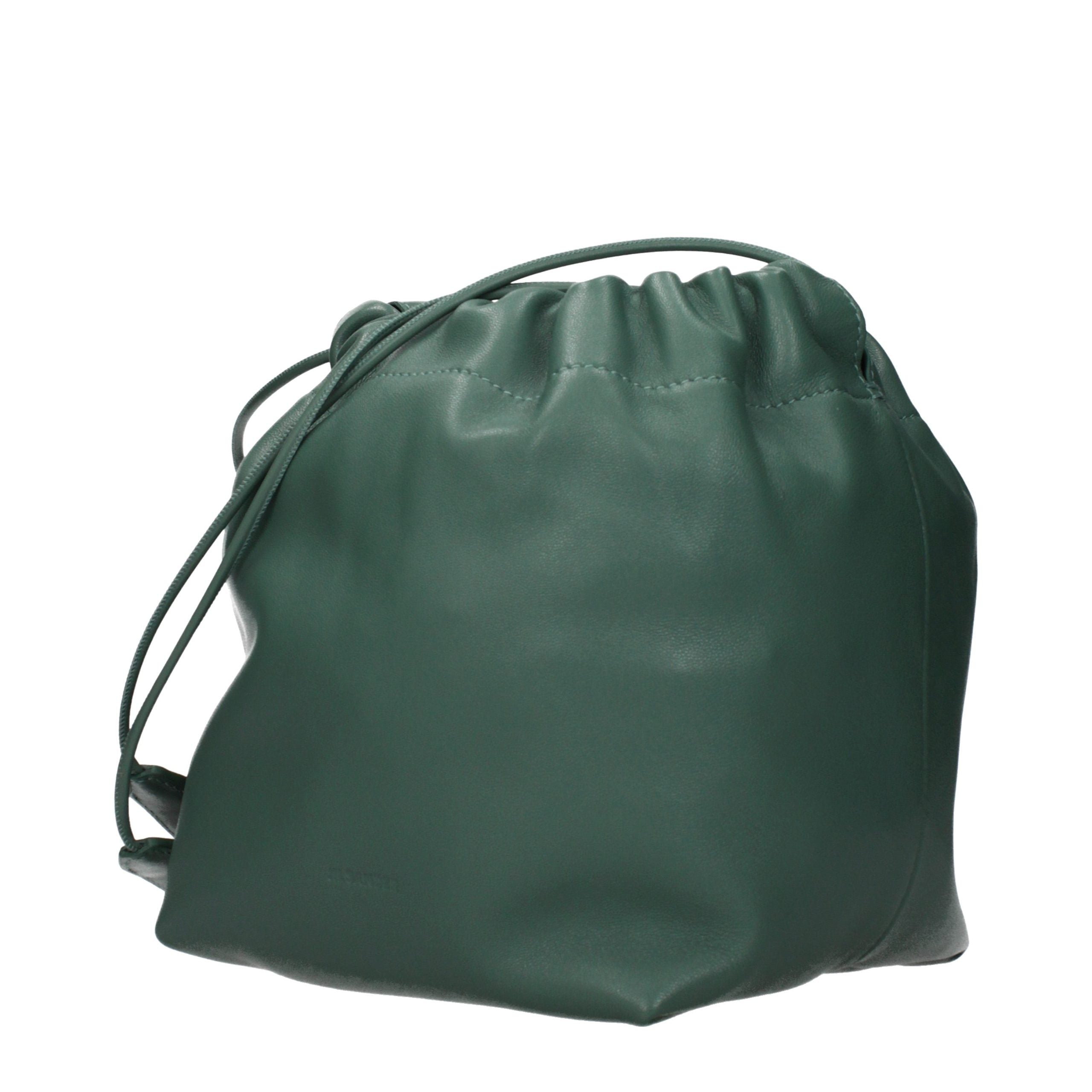 Green Leather Shoulder Bag
