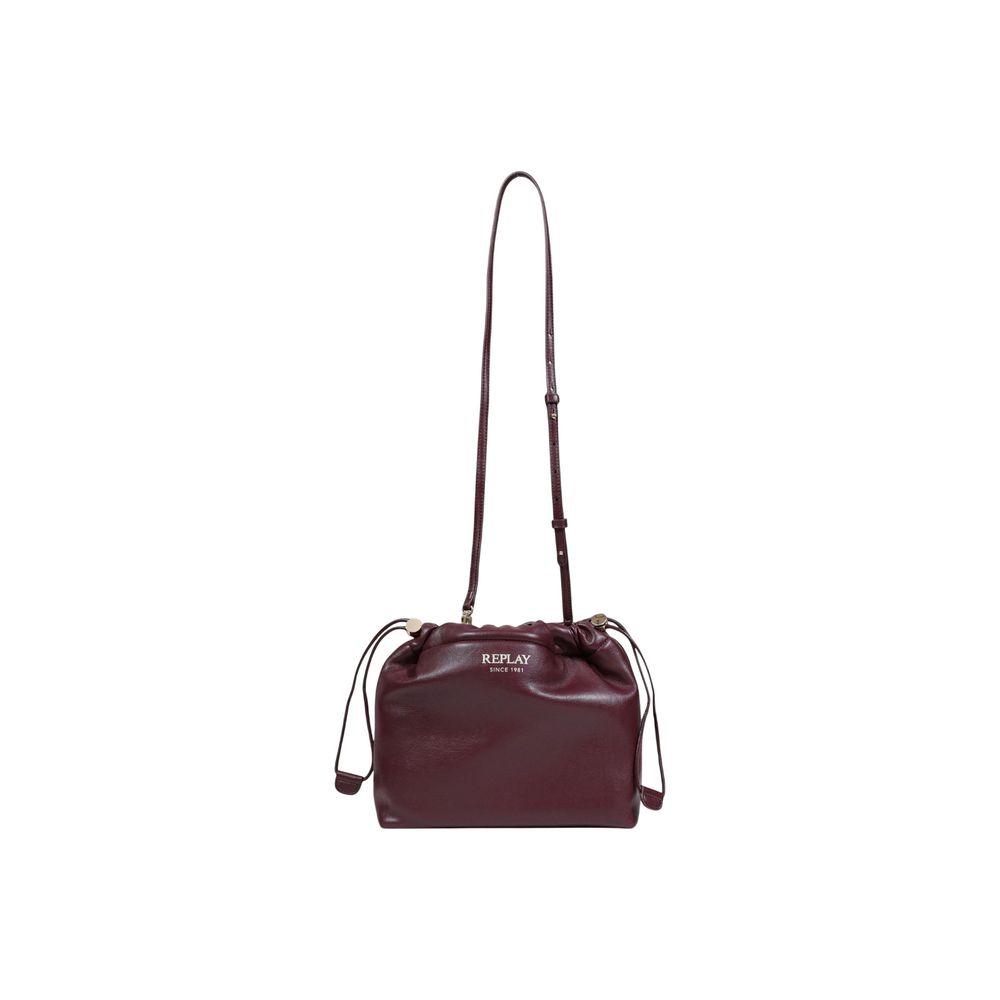 Bordeaux Polyester Handbag